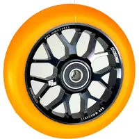 Fantic26 Spy7 Stunt-Scooter Rolle 110mm Abec11 Schwarz/Pu Orange