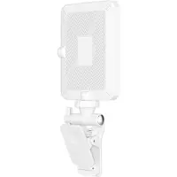 Zelurxx Tragbares LED-Fülllicht 2000mAh Akku Zweifarbig einstellbar 360° drehbar Kompatibel mit Kamera Handy, Weiß