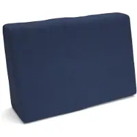 Pokar Palettenkissen Palettenauflagen mit abnehmbarem Bezug Palettensofa, Größe:Seitenkissen 60 x 40, Farbe:Dunkelblau