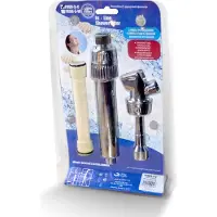 Aquafilter Duschfilter chrom eingebaut, Wasserfilter zum Wohle Ihrer Haut