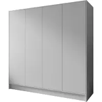 MargaretHadas24 Kleiderschrank Goya 200 cm (weiß)