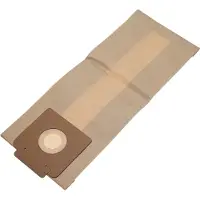 VHBW 10x Staubbeutel kompatibel mit Kärcher T 10/1, T 10/1 Adv, BV 5/1, BV 5/1 BP, T101eco!efficiency, DS 5300 Staubsauger - 24,9cm x 20,7cm braun