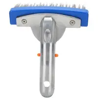 Lixada 5.5in Swimming Pool Stainless Steel Brush for Spa Pond Floor Wall Cleaning Equipment