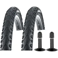 Kenda 2 Stück PANNENSICHERER FAHRRADREIFEN 28 ZOLL 40-622 28x1.50 + 2 SCHLÄUCHE AV