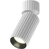 Licht-Erlebnisse Strahler Aluminium GU10 verstellbar 10 cm breit Weiß Modern Spot Lampe