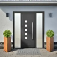 vidaXL "im Sonderangebot"Pflanzkübel/Garten-Hochbeet - CLORIS - Pflanzkasten - 2 Stk. Dreieckig 40x40x75 cm Wetterfester Stahl - DEMöbel8095350