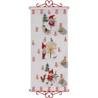 Husar Eva Rosenstand Kreuzstich Adventskalender Set – Kreatives Handarbeitsvergnügen