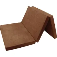 FORTISLINE Klappmatratze Gästematratze 12. Braun XXL - 195x120x8cm W396 12