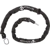 M-Wave Schlosskette für Rahmenschloss Ringchain XL, 5.5 x 5.5 x 1400mm