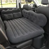 Lixada Auto SUV Luftmatratze Bewegliche Dickere Luftbett Auto Matratze für Reisen Camping Outdoor Aktivitäten (Schwarz)