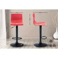 CLP Barhocker Hoover B rot