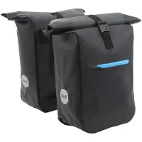 Beck Fahrradtaschen-Set Base Too, 2x 18-26 L (max. 52 L), erweiterbares Volumen, wasserabweisend