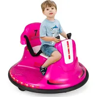 Goplus 6V Autoscooter für Kinder & Kleinkinder, Elektrofahrzeug mit 2,4 GHz Fernbedienung, Autoscooter für Jungen & Mädchen
