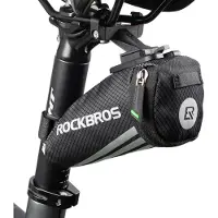RockBros Satteltasche Fahrradtasche Werkzeugtasche , mit Halterung ca.15 * 6,5 * 5CM