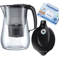 AQUAPHOR ONYX große Filterkanne 4,2 L BLACK