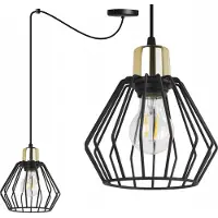 Light11 HOME LED Pendelleuchte mit Draht-Lampenschirm – Moderne Hängelampe / Deckenleuchte im Industrial Design
