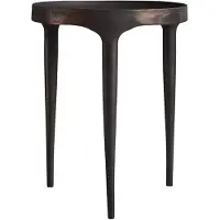 101 Copenhagen Phantom Tisch Tall Burn Antique - , Braun / Rost, für Wohnzimmer, Aluminium