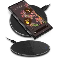 NAUC Wireless Ladestation für Gigaset GX6 Pro GX4 Pro Induktive Schnell Ladegerät 15W