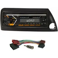 Gelhard AUTORADIO mit USB SD MP3 Bluetooth UKW RDS kompatibel mit Ford KA 1996>2008 / Blende schwarz