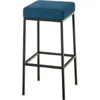 CLP Barhocker Montreal B85 Stoff blau