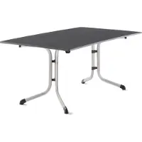Sieger Klapptisch >Boulevard< in Schiefer anthrazit, vivodur  - 140x73x95cm (BxHxT)