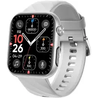 Douself MT500 Smart Watch fuer Maenner und Frauen, unterstuetzt BT-Anrufe, 1,97 Zoll Fitness-Tracker mit Herzfrequenz-Schlafmonitor, IP67 wasserdichte Sportuhren
