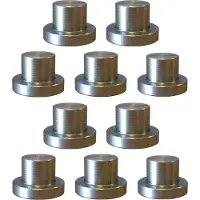 SRM Design 10x Spannbolzen 16mm Ø Schweißtisch Lochtisch Lochplatte Spannhilfe Bolzen