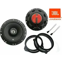 DSX JBL Lautsprecher 621 2 Wege System Einbau Set Tür vorn hinten passend für Audi A3 8P 2003-2013 175W