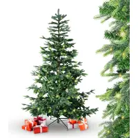 Gartenpirat BonTree Fichte künstlicher Weihnachtsbaum mit LED Christbaum : 210 cm : Baum