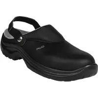 AWC Footwear Berufsschuhe Sandale mit Stahlkappe in Schwarz-40