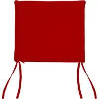 Lestix International Sitzkissen 40 cm x 37 cm für Klappstuhl Alessandria / Ancona rot