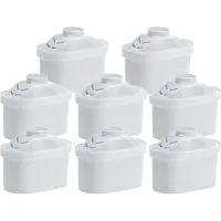 Trade-Shop 8x Filterkartusche Wasserfilter Filterpatrone Ersatz für Brita Mavea Filterkannen ersetzt Mavea 1001122 Brita Maxtra+ Aluna Cool Marella Mavea Maxtra