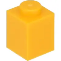 LEGO 250 Stück 3005 Stein Brick 1x1 Part Basic Steine 250 Helles Hellorange