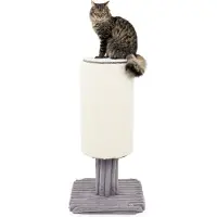 Canadian Cat Company Kratzstamm Jasper · grau · 48 x 48 x 96 cm