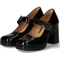 Bagatt Elegante Damen Pumps GALLARATE Schwarz Synthetik Größe 42