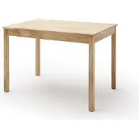 Natur24 Küchentisch Alfons 110x70x76 cm Kleiner Tisch Esstisch Wildeiche massiv