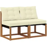 Syfax 2 Stück Outdoor Mittelsofa
