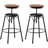 CLP 2er Set Barhocker Beam bronze