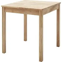 Natur24 Küchentisch Alfons 70x70x76 cm Kleiner Tisch Esstisch Wildeiche massiv