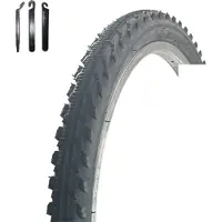 Maxxi4you 1 x VEE Rubber V185 24" Fahrradreifen Schwarz 47-507 (24 x 1.75) inkl. Reifenheber