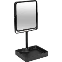 5five Simply Smart Drehbarer Kosmetikspiegel PIER mit Schmuckablage, 15,2 x 30 cm