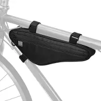 Sahoo Fahrradrahmentasche Wasserdichte Fahrradtasche Fahrraddreiecktasche Fahrrad Unterrohrtasche Vordere Rahmentasche Grosse Kapazitaet MTB Rennradtasche Aufbewahrungstasche Fahrradzubehoer