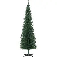 Fortuna Lai Weihnachtsbaum künstliche Künstliche Tanne Christbaum, inkl Ständer Weihnachtsstern 1,8 m, Grün