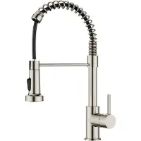 Sonstiges FORIOUS Edelstahl Wasserhahn Küche mit Ausziehbarer Brause