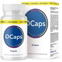 Glory Products OÜ O Caps | mit Pflanzenextrakten, Mineralstoffen und Vitaminen | 90 Kapseln pro Dose