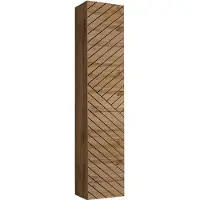 Meublorama AM-SWITCH-WTL SW SW 1*1C/25KG, MDF-Platten, Braun, 3 Regale, 300 mm, 300 mm, 1800 mm