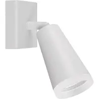 Licht-Erlebnisse Spot Lampe Wand Aluminium GU10 verstellbar Weiß Wandspot