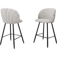 Mirjan 24 Barhocker K99 H, Wohnzimmer Sitzhocker, Beine aus Metall, Esszimmer Kollektion (Farbe: Royal Velvet 01)