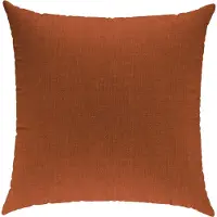 Sunnypillow Dekokissen für Gartenmöbel, Palettenmöbel - Deko Kissen mit Reißverschluss 40 x 40 cm - Sofakissen mit Füllkissen - Kissen für Couch - Bequeme Zierkissen Orange