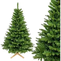 JUNG Künstlicher Weihnachtsbaum Künstlicher Spritzguss Weihnachtsbaum 180cm Tannenbaum Weihnachtsdeko, Edeltanne, Nordmanntanne